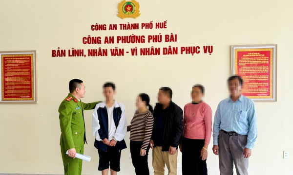 TP Huế: Thiếu niên 18 tuổi được công an phường giải cứu khỏi màn “bắt cóc online”